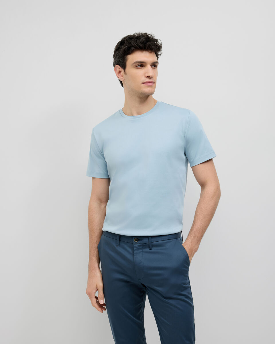 Slim Travel Tee, Sky Blue, hi-res
